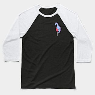 Cute Little Pocket Dinosaur Baseball T-Shirt